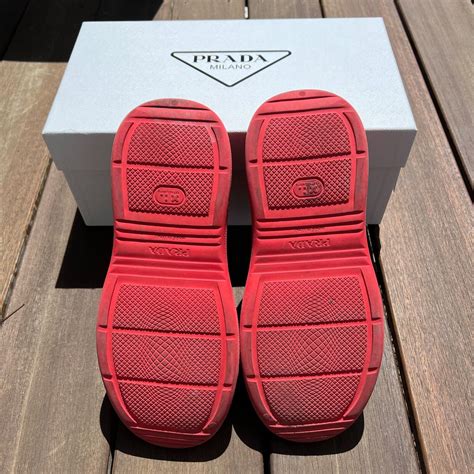 prada rubber sandals mens|Prada men's moccasins.